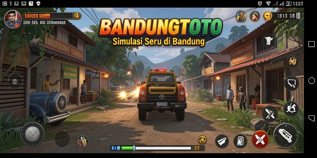 Tampilan interaksi karakter dalam gameplay BANDUNGTOTO yang seru.