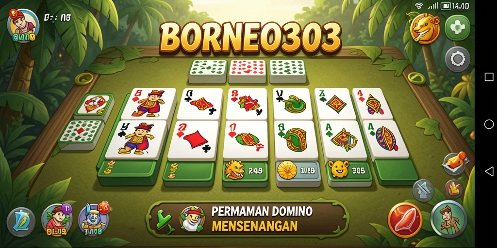 Gameplay seru dan kompetitif dari permainan Domino.