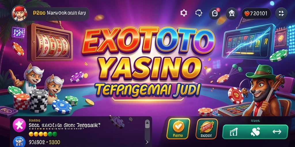 Tangkapan layar EXOTOTO menampilkan gameplay Kasino yang mengasyikkan.