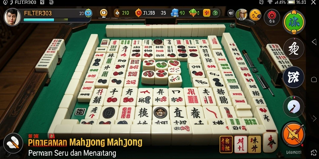 Tampilan gameplay FILTER303 yang menarik dan menantang.