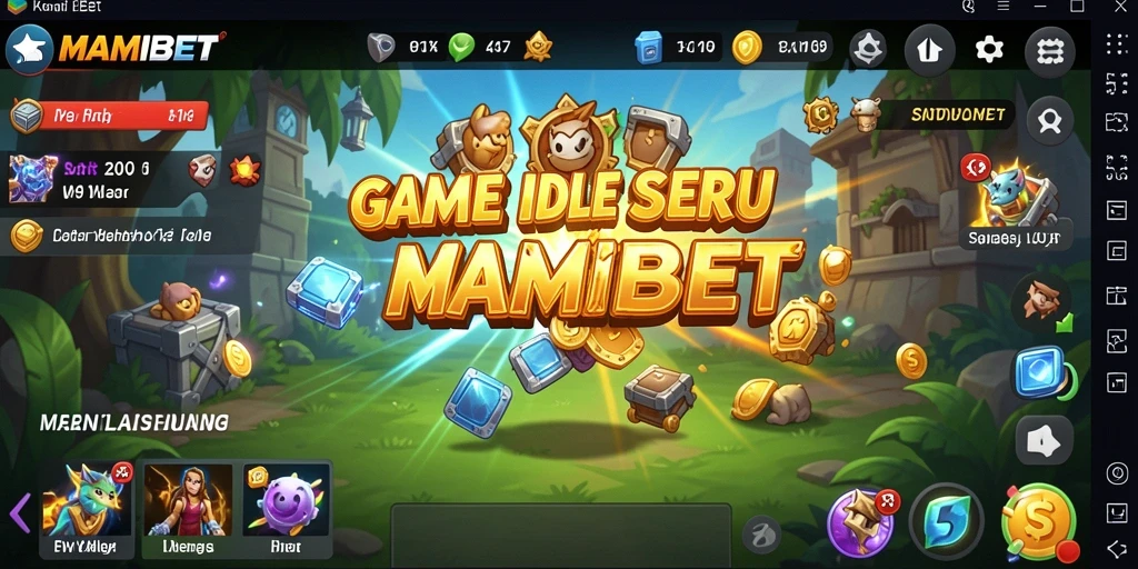 Tampilan gameplay MAMIBET dengan elemen Idle yang mengasyikkan.
