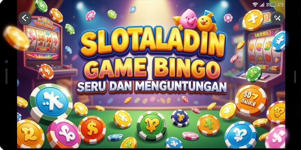 Tampilan menakjubkan dari gameplay Bingo di SLOTALADIN.
